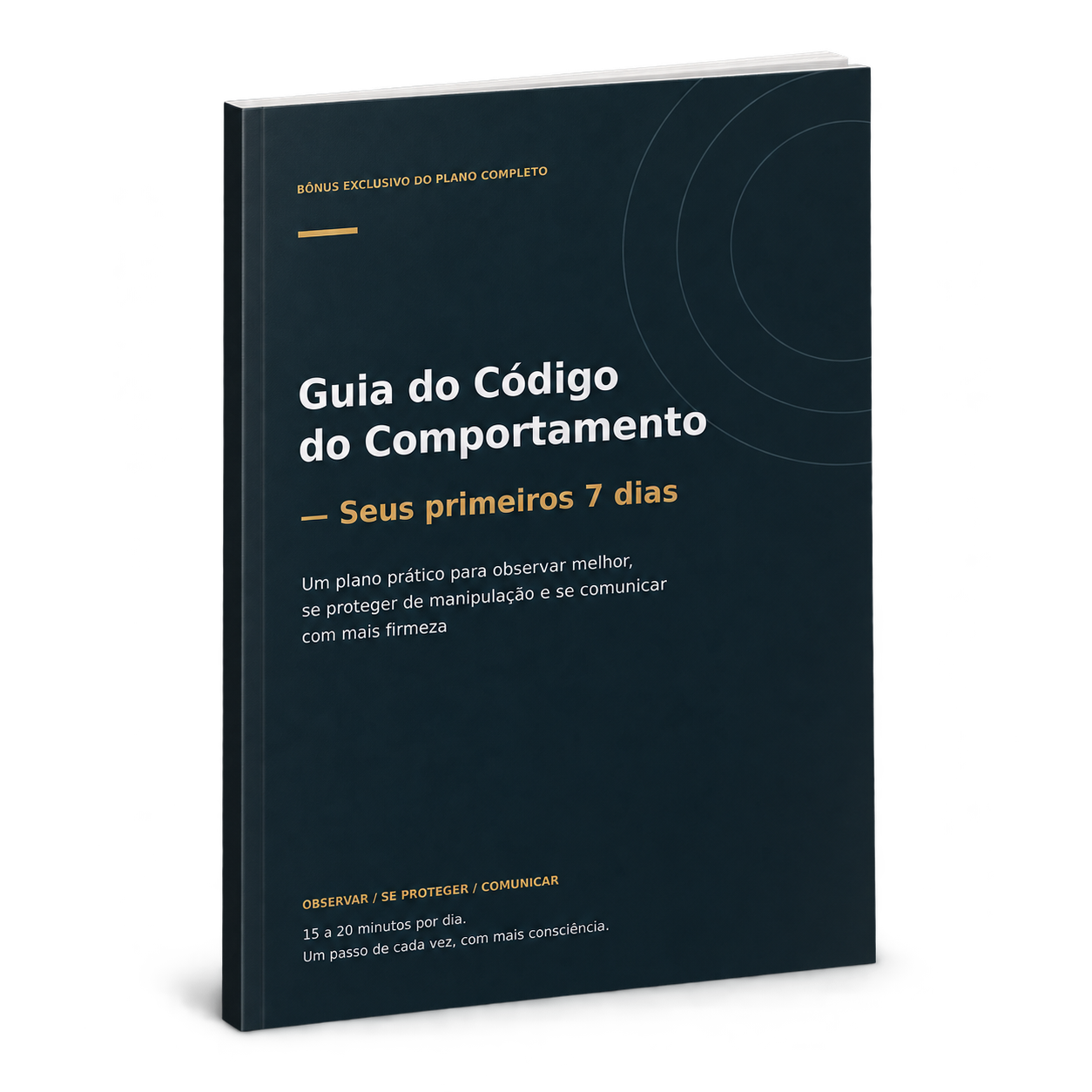 Capa do Guia do Código do Comportamento