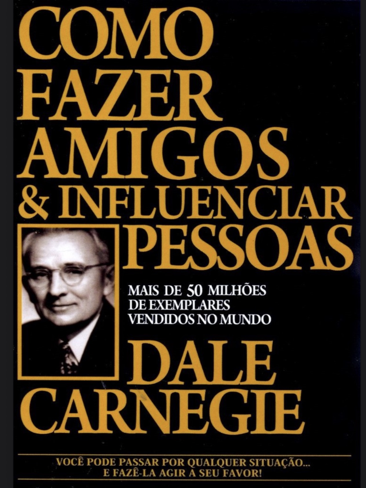 Capa do livro Como Fazer Amigos e Influenciar Pessoas